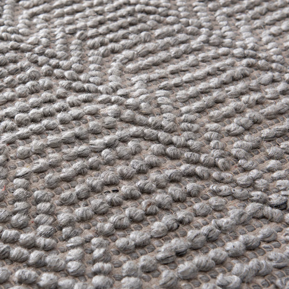 Alfombra Pompo Gris - Image 3