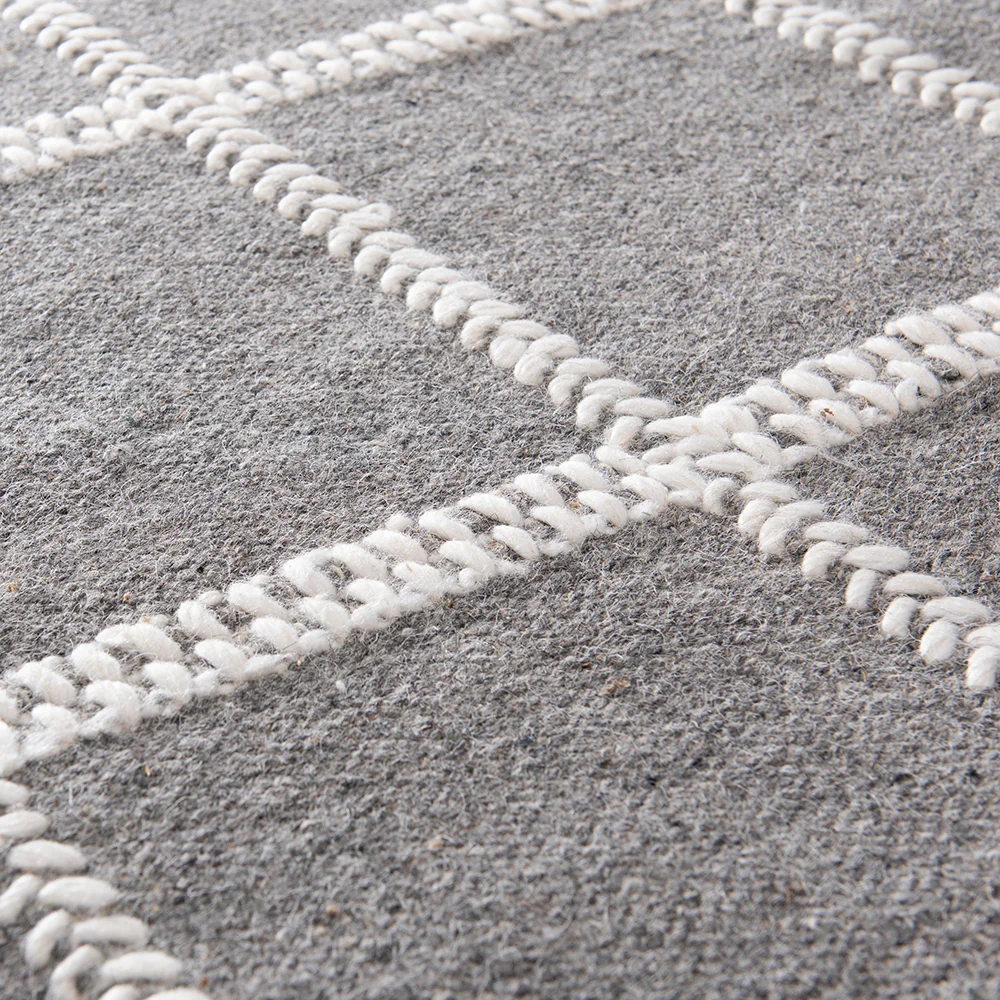 Alfombra Posh Gris Oscuro - Image 3