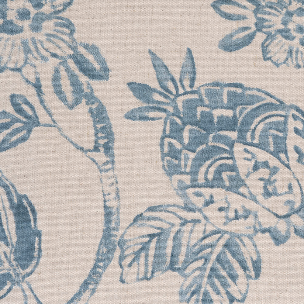 Algodón Simple Estampado Barcelona Azul - Image 3
