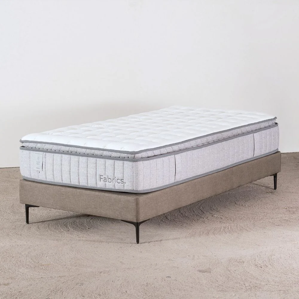 Cama Hybrid Warm 1.5 Plazas 105x200cm Taupe