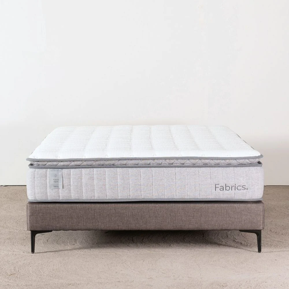 Cama Hybrid Warm 2 Plazas 150x200cm Taupe - Image 3