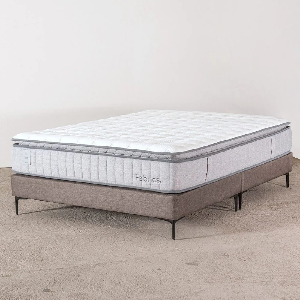 Cama Hybrid Warm King 180x200cm Taupe