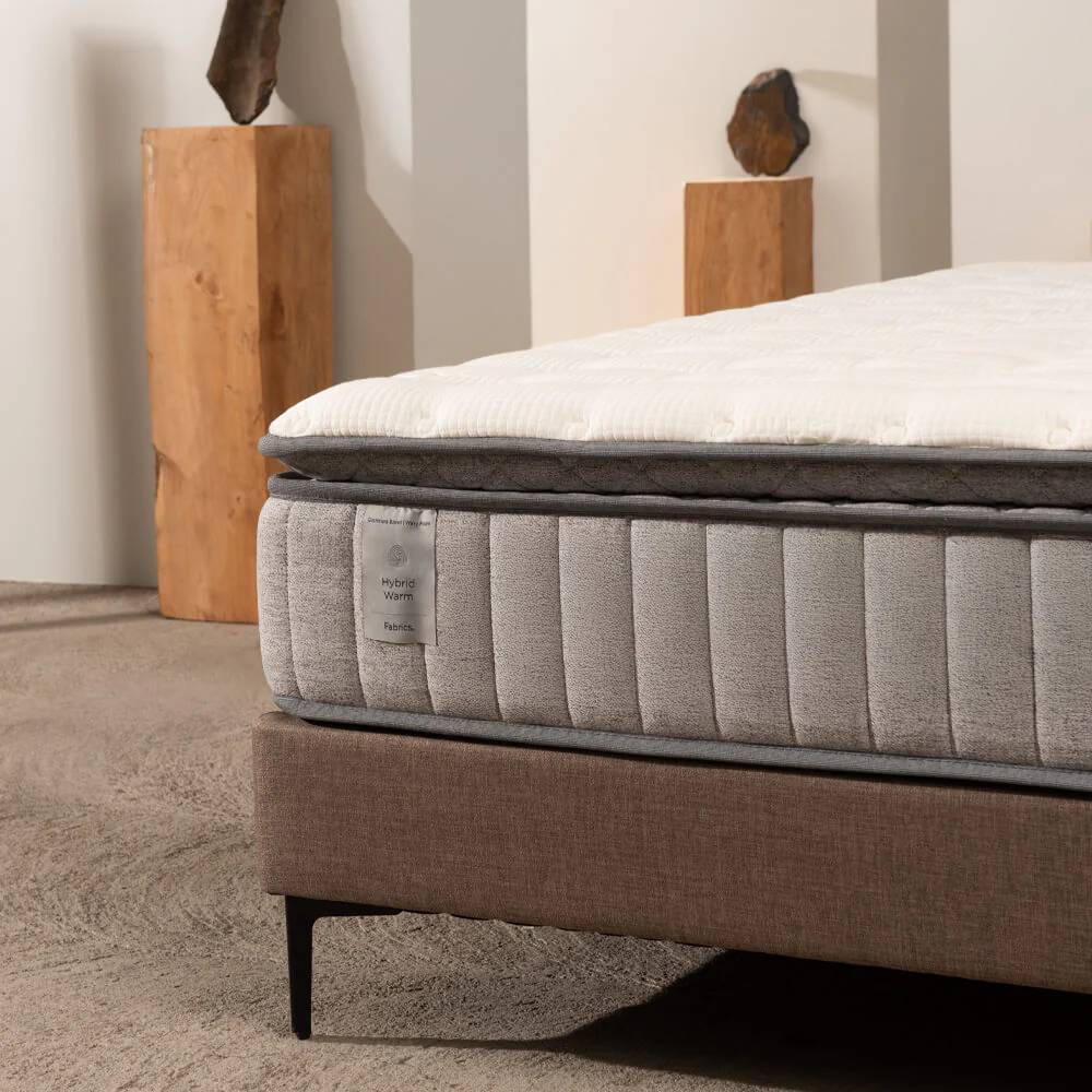 Cama Hybrid Warm 2 Plazas 150x200cm Taupe - Image 13