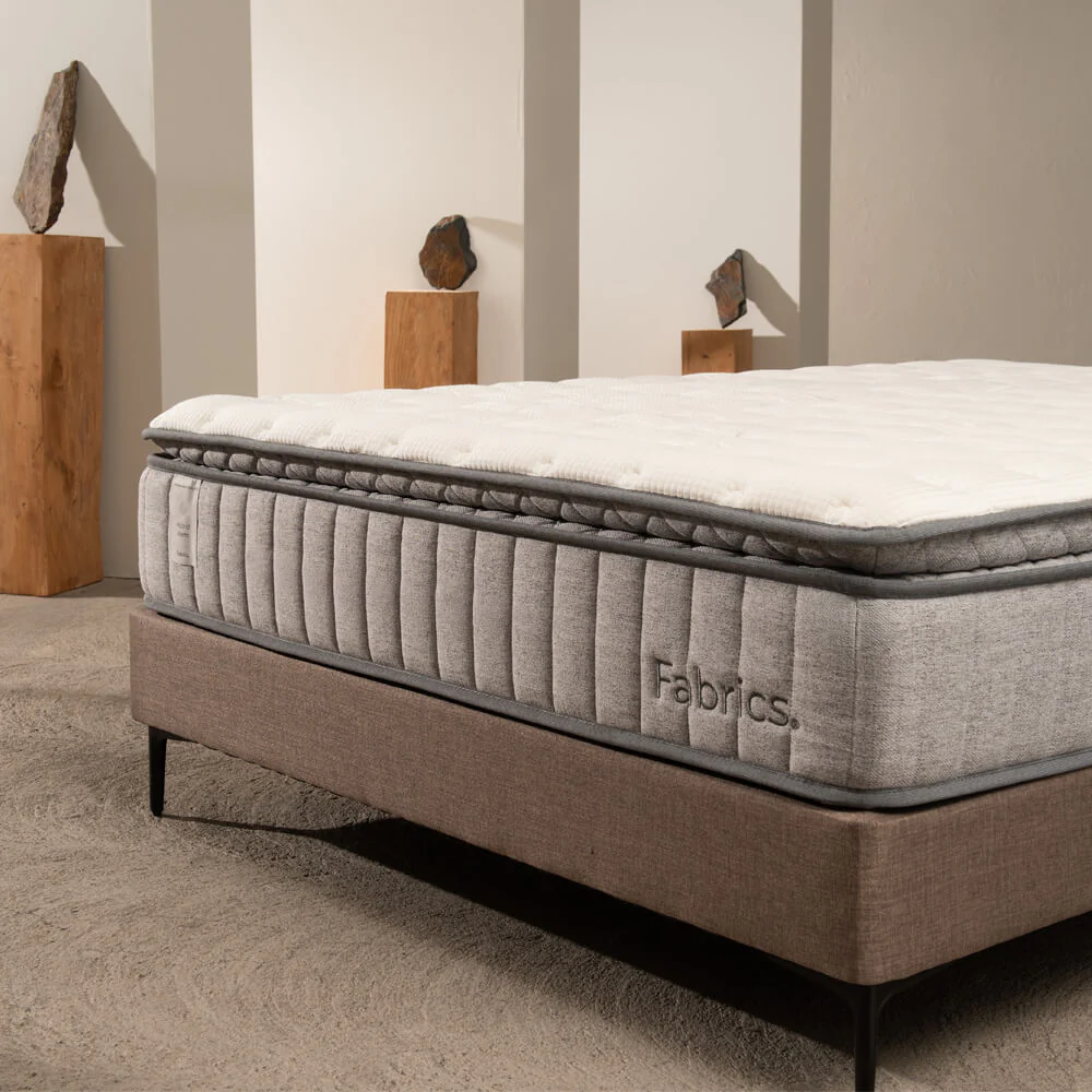 Cama Hybrid Warm 2 Plazas 150x200cm Taupe - Image 9