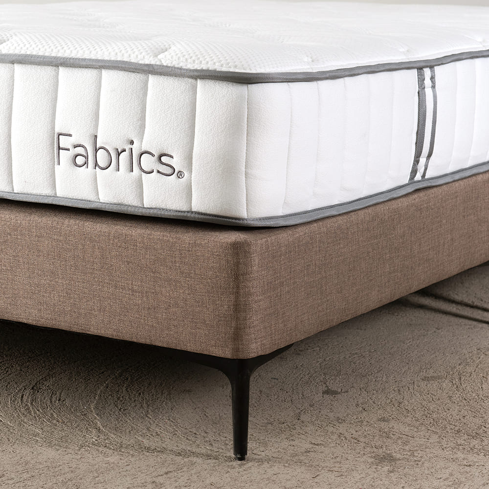 Cama Icon 1 Plaza 90x200cm Taupe - Image 4