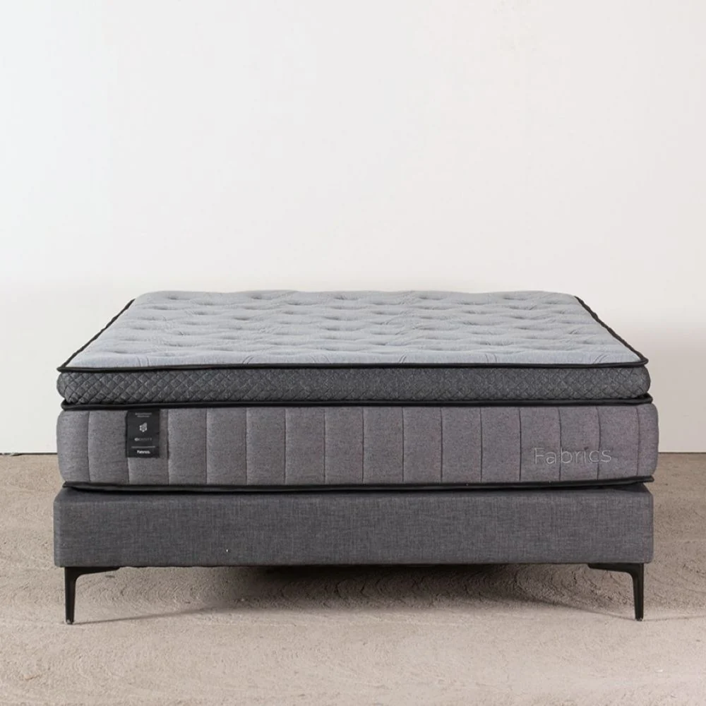 Cama Identity King 180x200cm Gris - Image 3