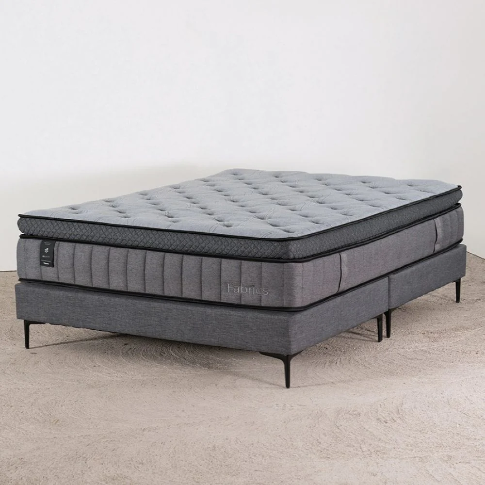 Cama Identity Super King 200x200cm Gris
