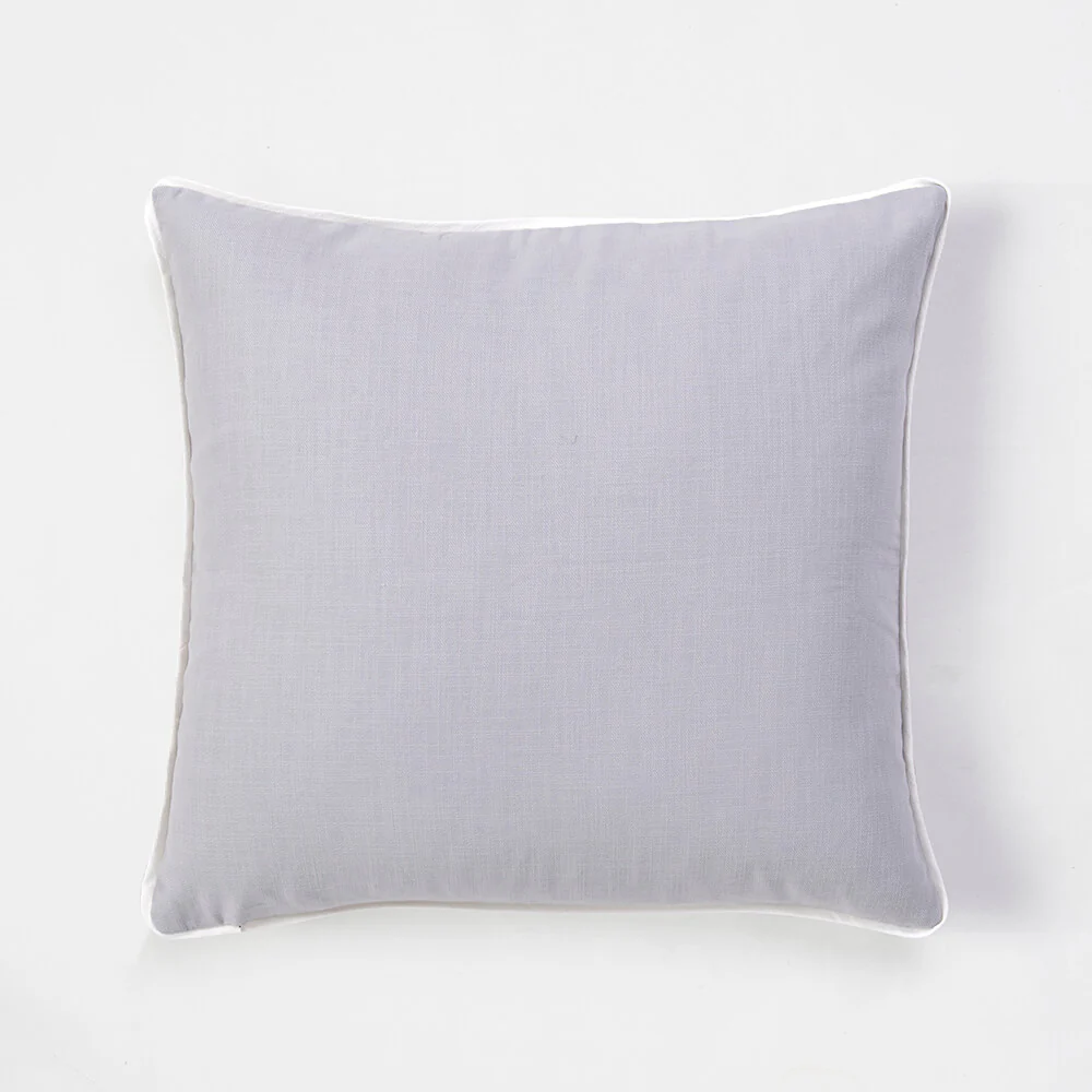 Cojín Bordado India Gris - Image 3