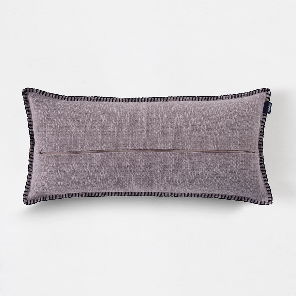 Cojín Festón 30x70cm Taupe - Image 3