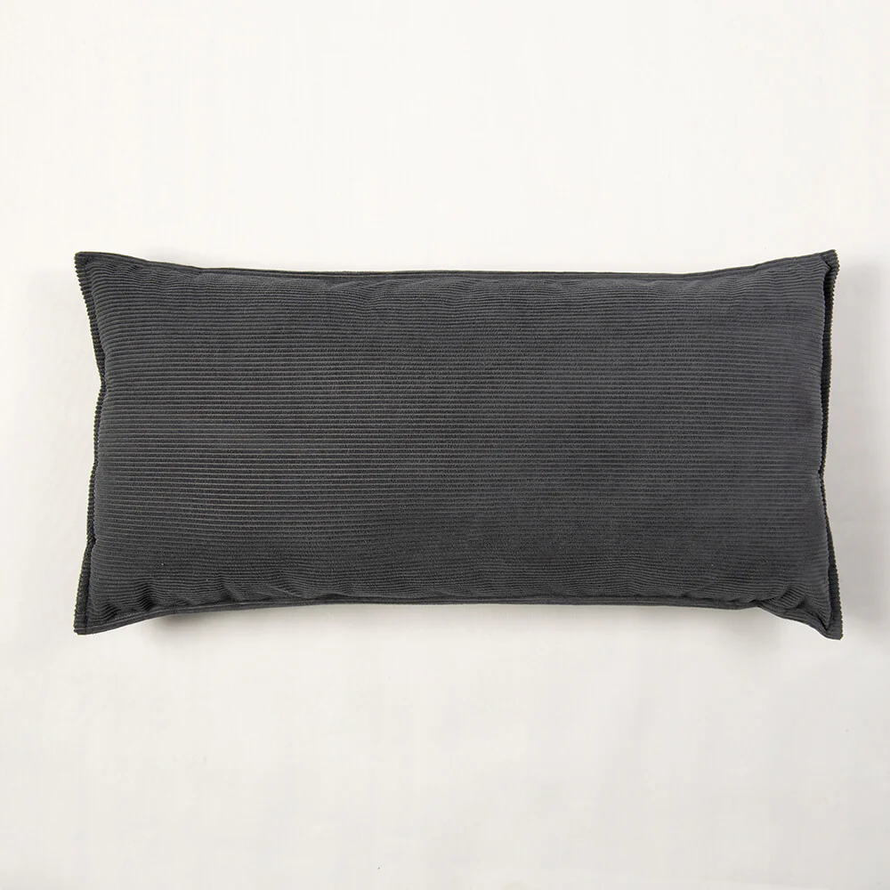 Cojín Quilt Corduroy 35x70cm Marengo