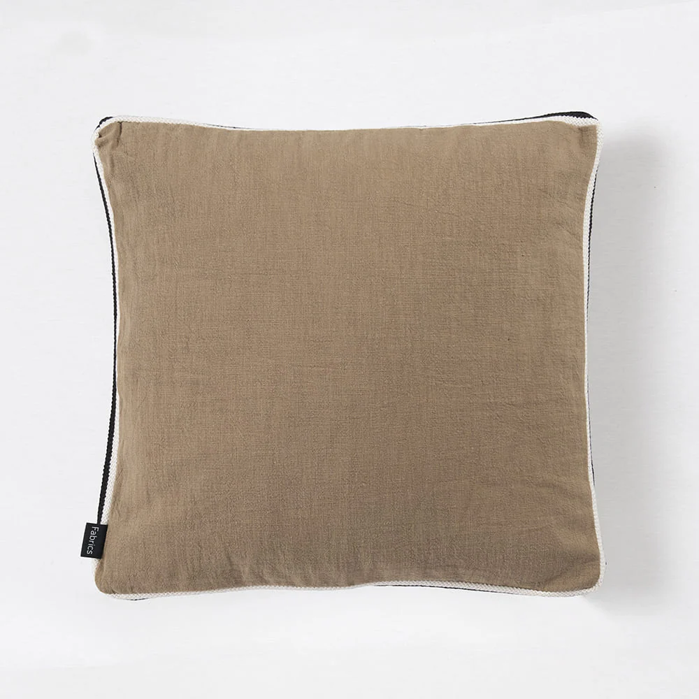 Cojín Ribbon 45x45cm Ocre