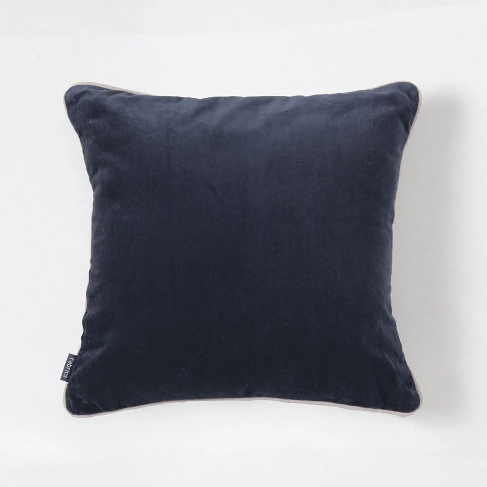Cojín Velvet 45x45cm Agra Marengo