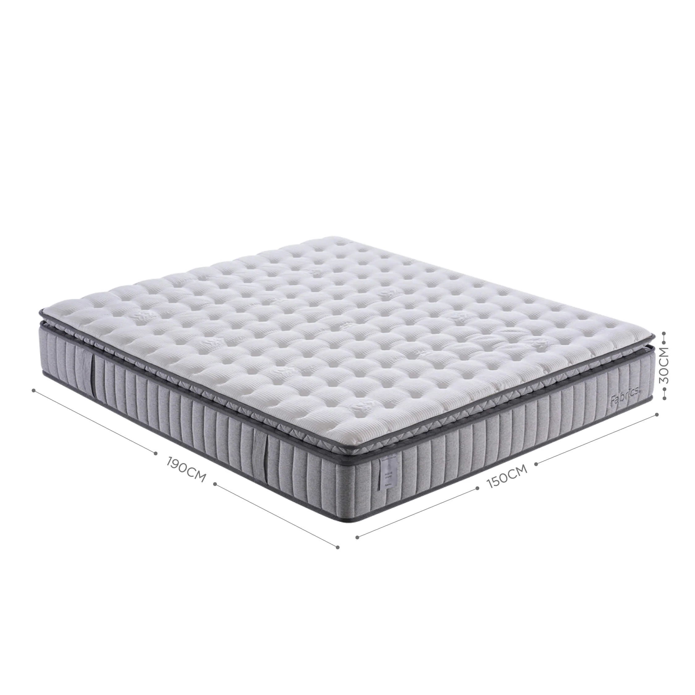 Colchón Hybrid Warm 2 Plazas 150x190cm - Image 6