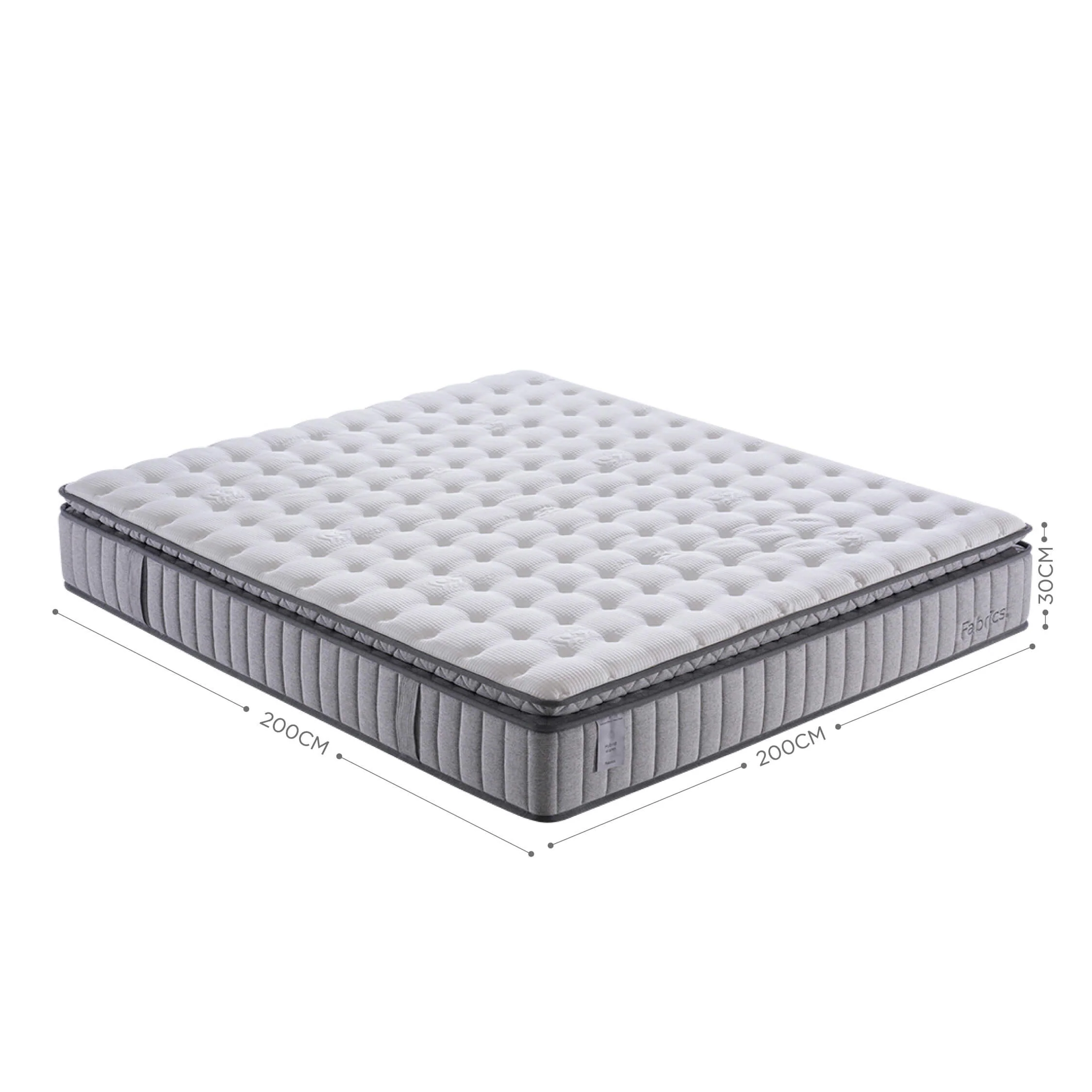 Colchón Hybrid Warm Super King 200x200cm - Image 6