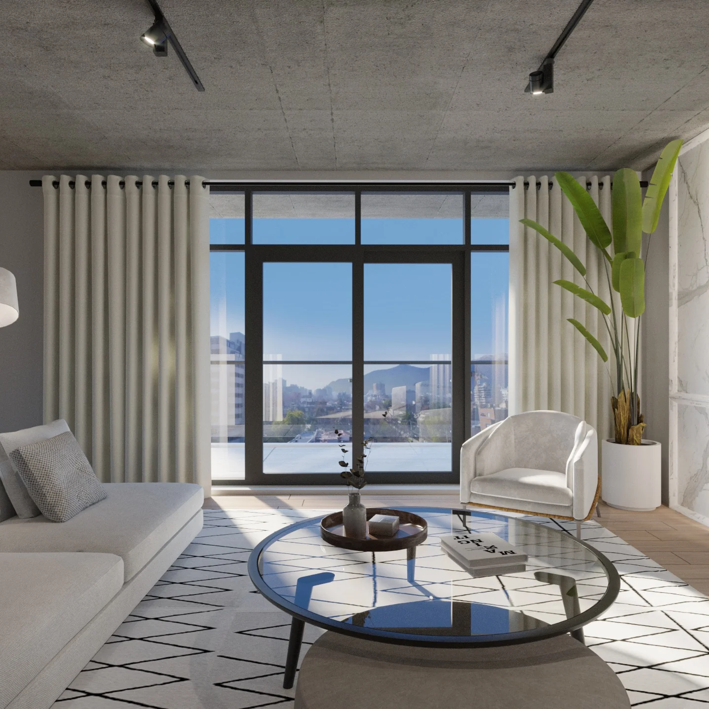 Cortina BlackOut 140x220cm Crudo - Image 2