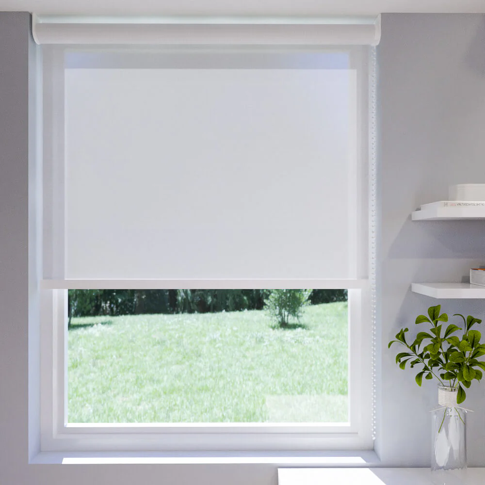 Cortina Roller Screen 3% Blanca - Producto Hijo #3