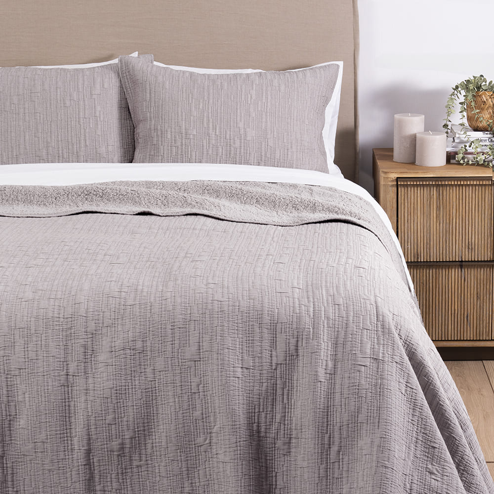 Cubrecama Jacquard Sherpa Tex 2 Plazas Arena