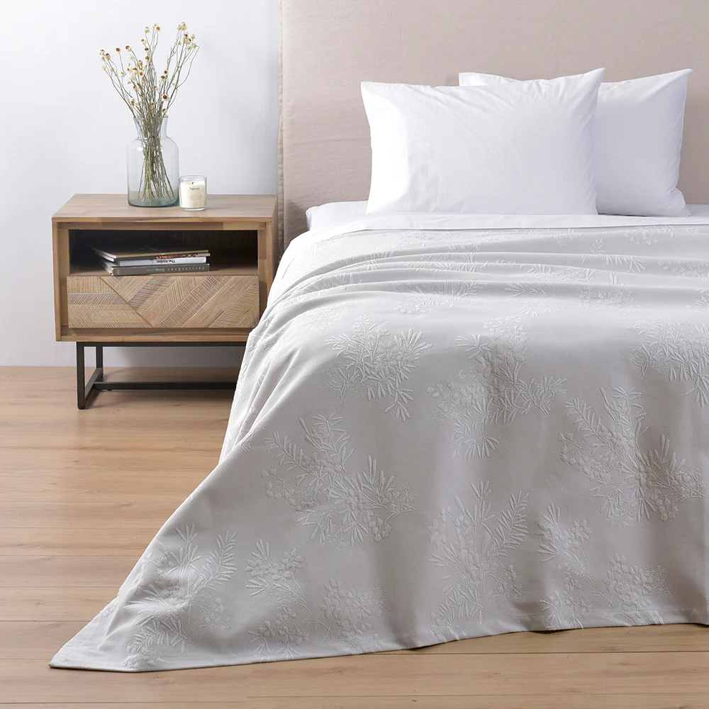 Cubrecama Matelasse Alina 2 Plazas Beige - Image 4