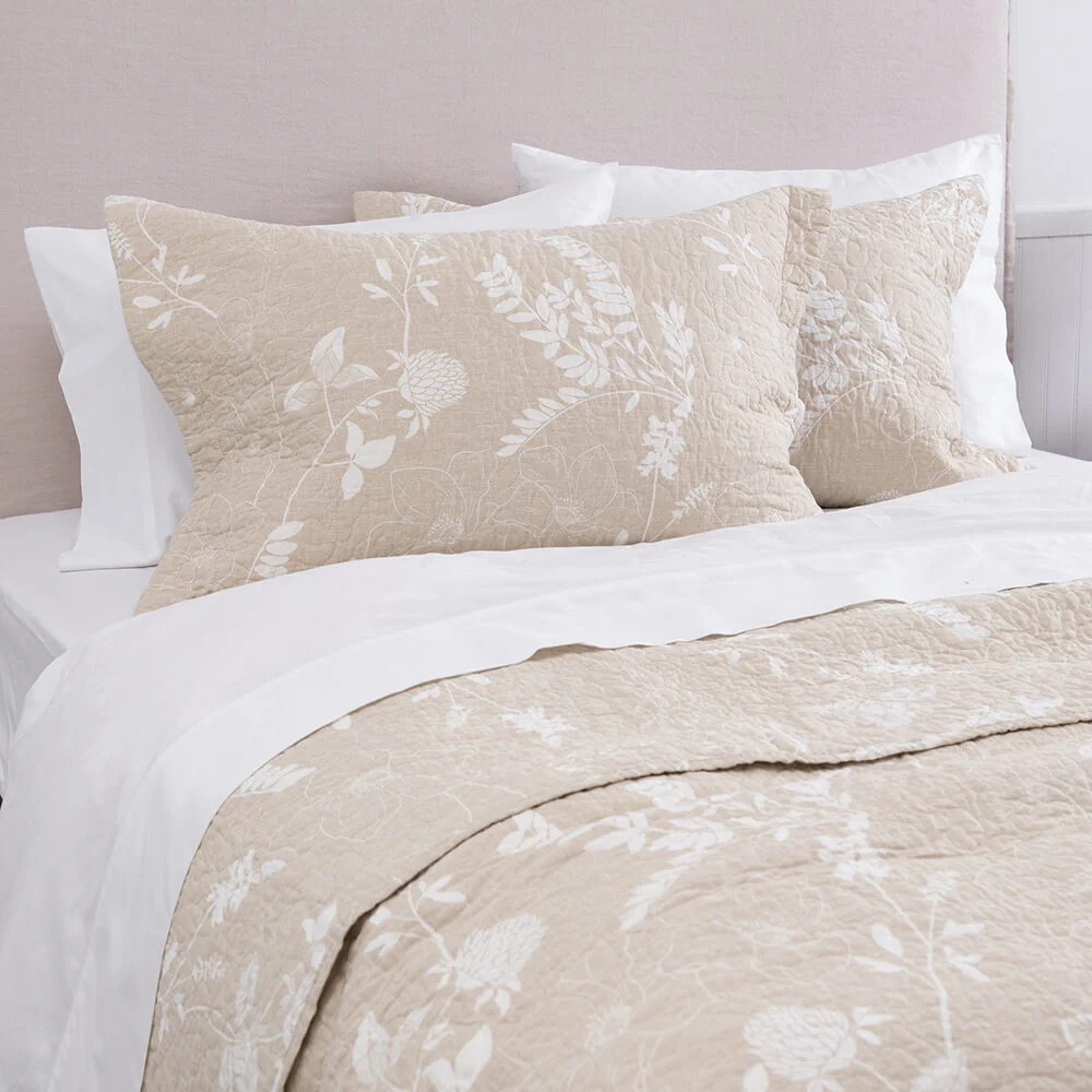 Cubrecama Quilt Estampado 2 Plazas Ana Beige - Image 2