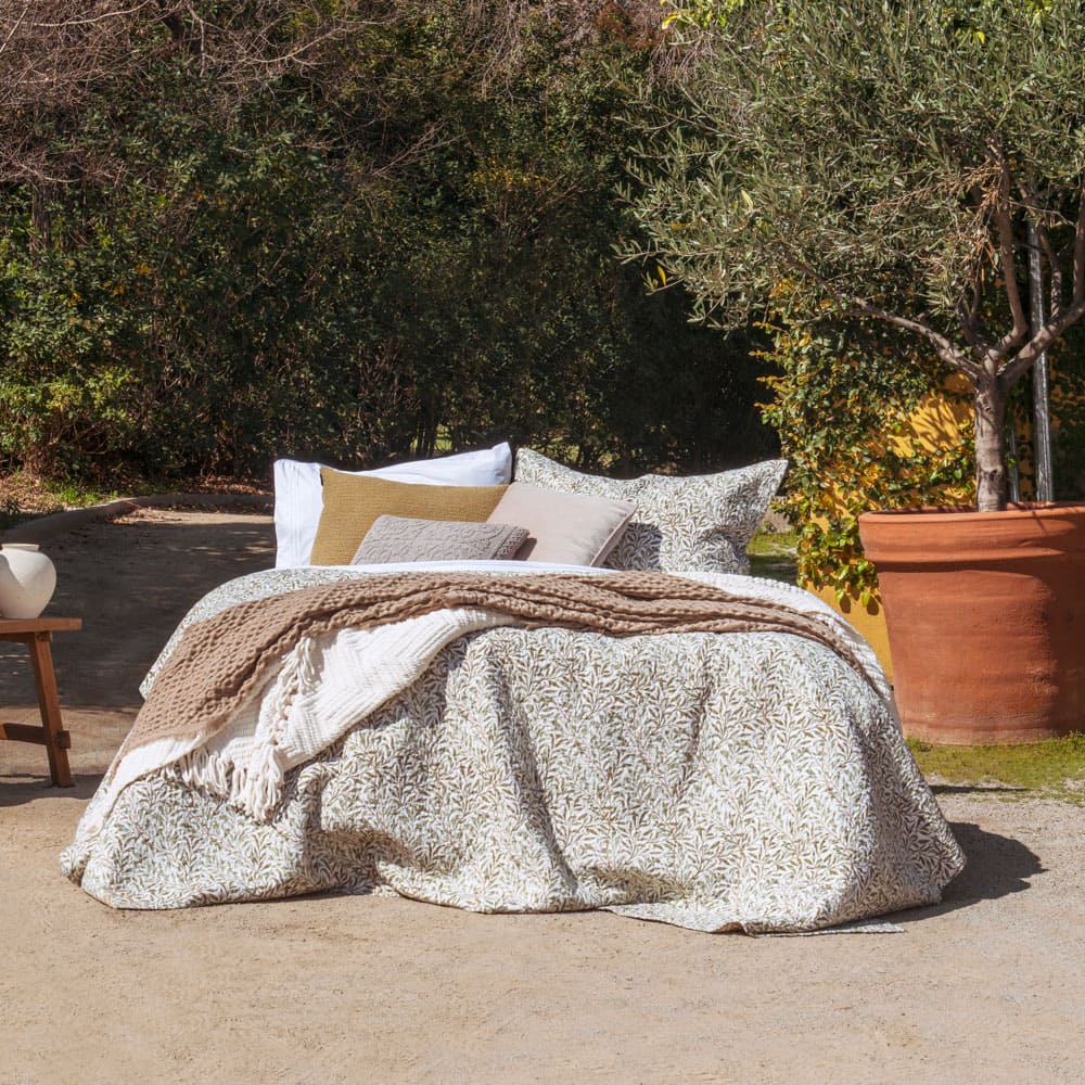 Cubrecama Quilt Estampado King Sara Verde - Image 2