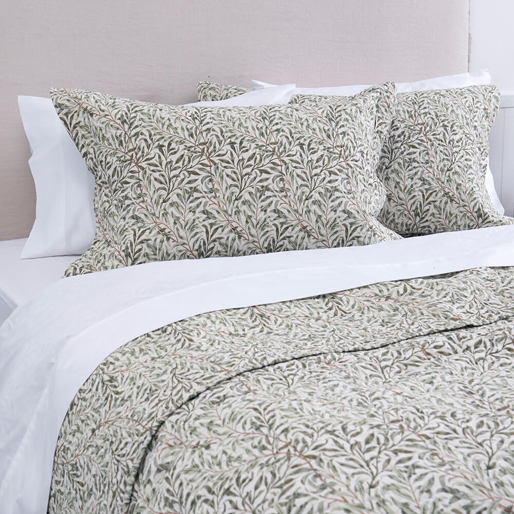 Cubrecama Quilt Estampado King Sara Verde - Image 3
