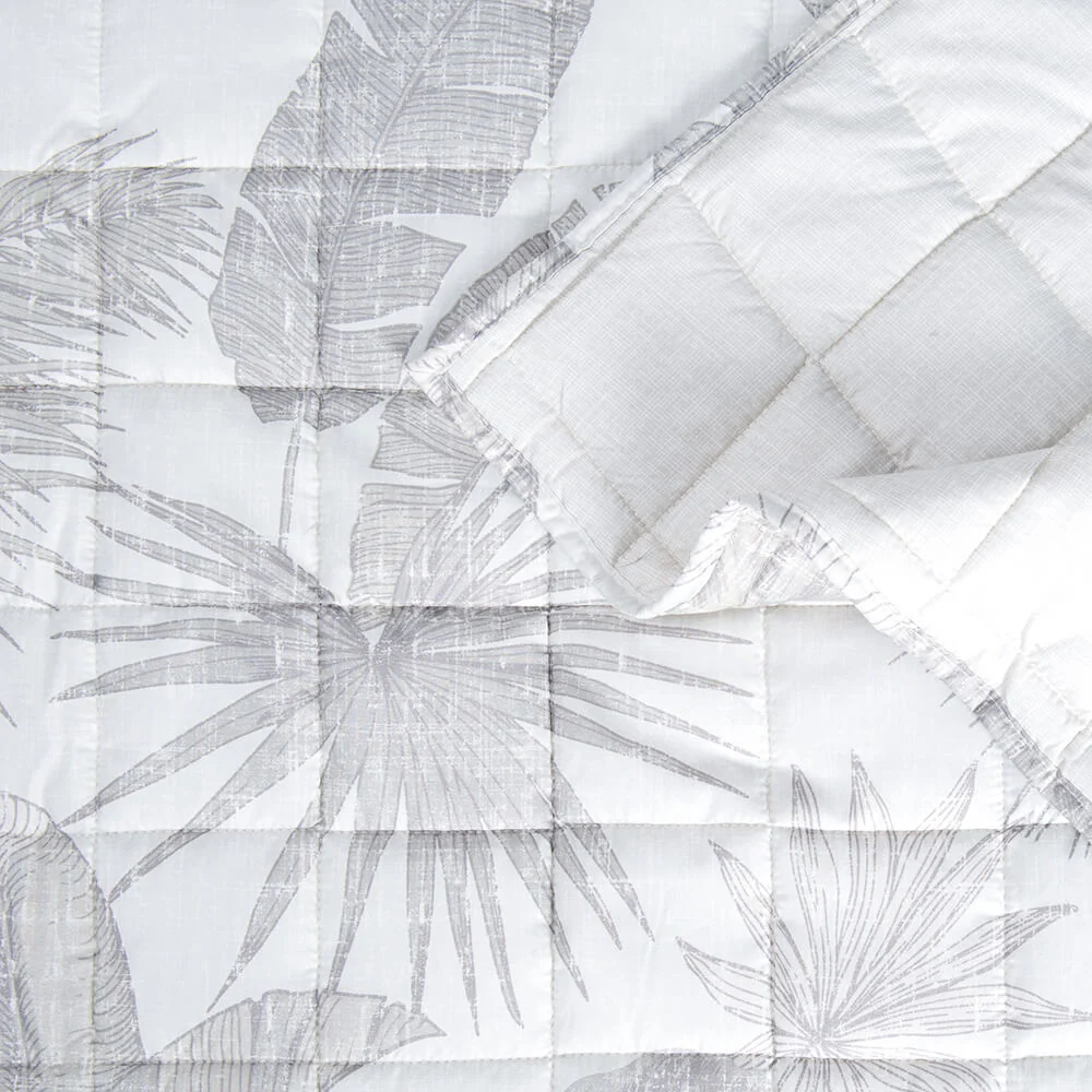 Cubrecama Quilt Estampado Maia 2 Plazas Gris - Image 3