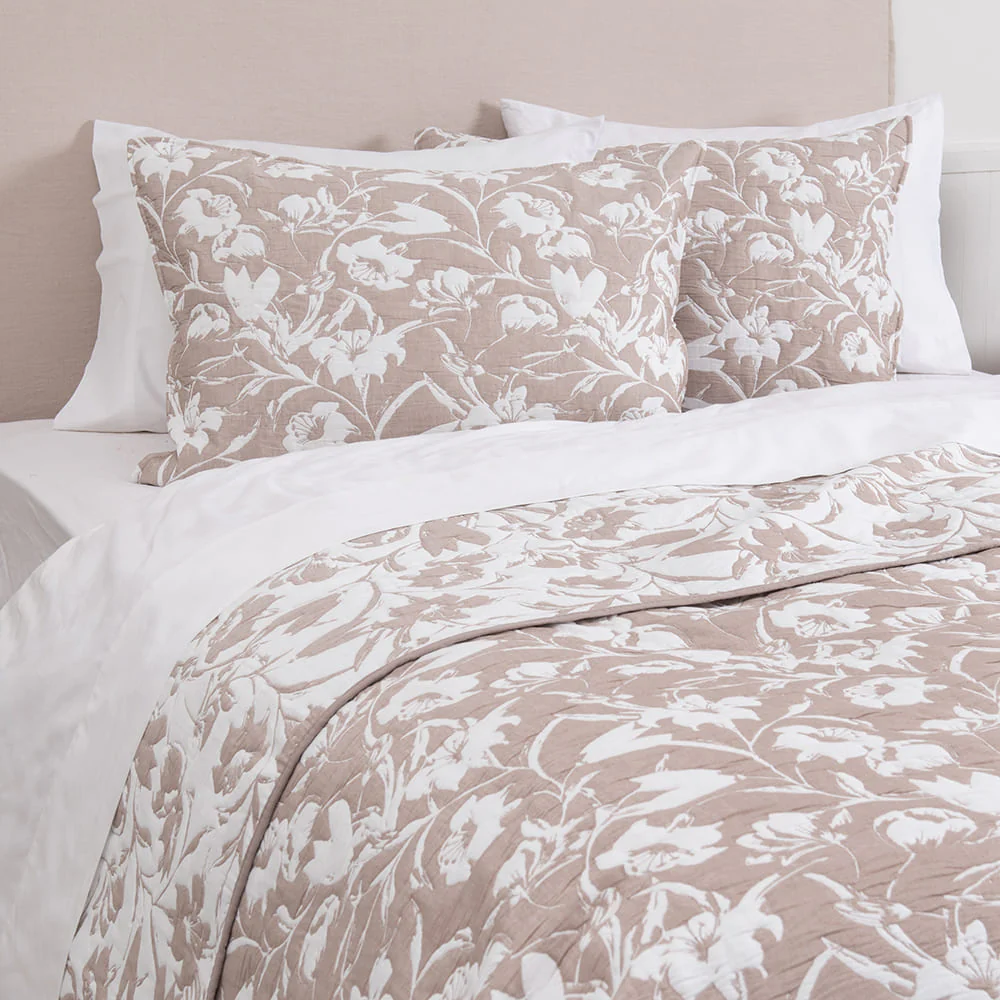 Cubrecama Quilt Jacquard Alicia Super King Malva - Image 2