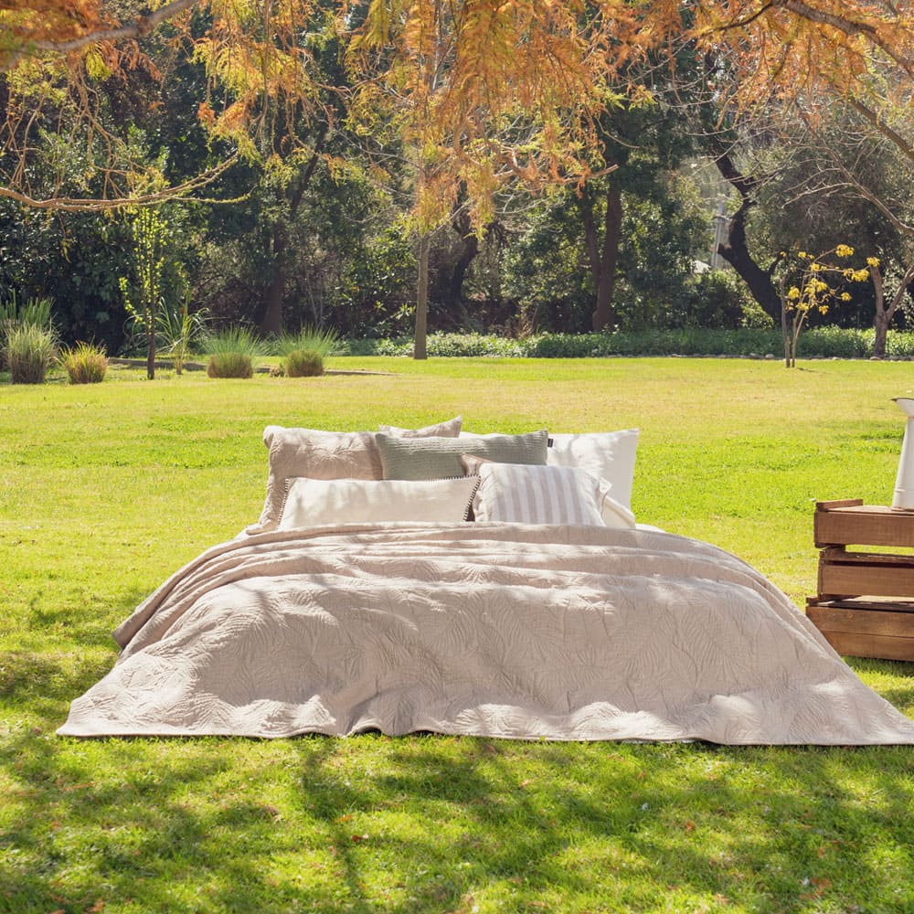 Cubrecama Quilt Larisa Super King Beige - Image 2