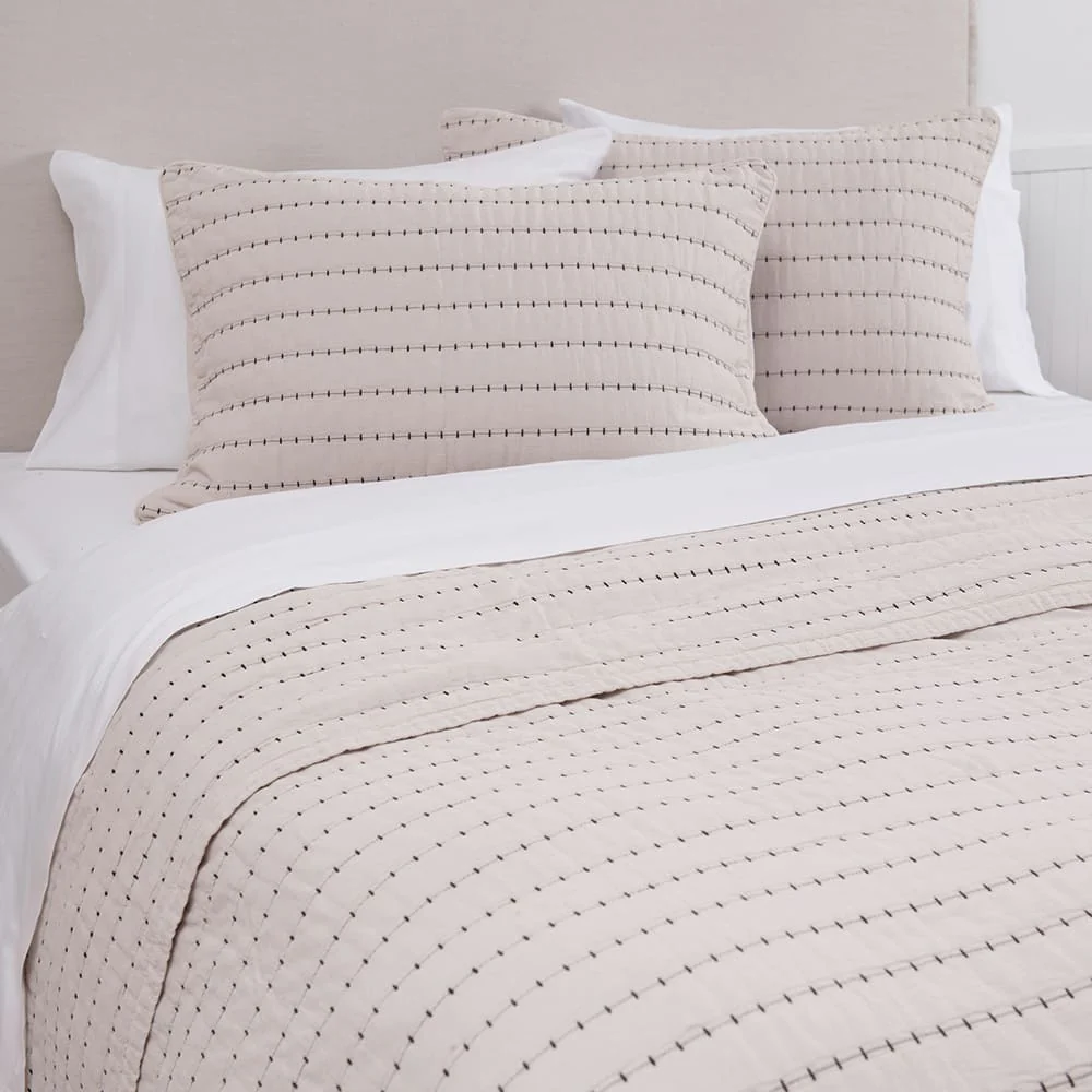 Cubrecama Quilt Lorenzo Super King Beige - Image 3