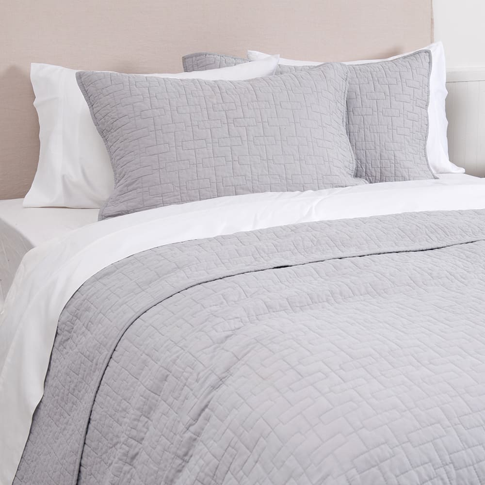 Cubrecama Quilt Mateo 2 Plazas Gris - Image 2