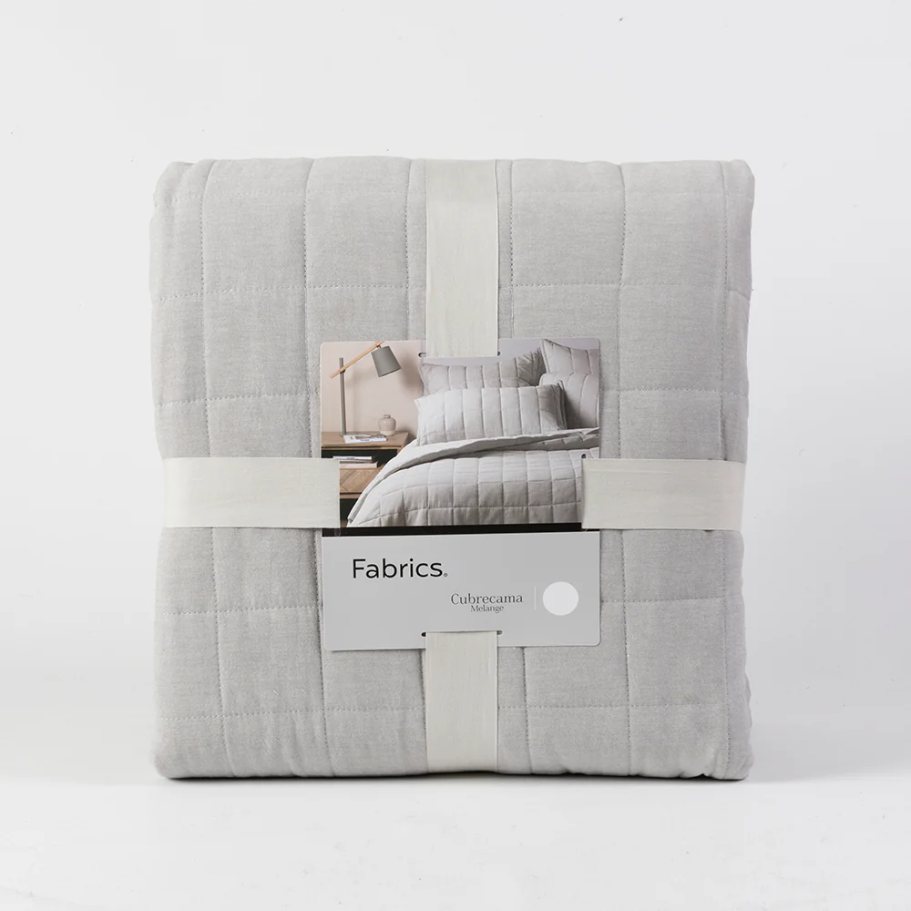 Cubrecama Quilt Oxford 1.5 Plazas Perla - Image 5