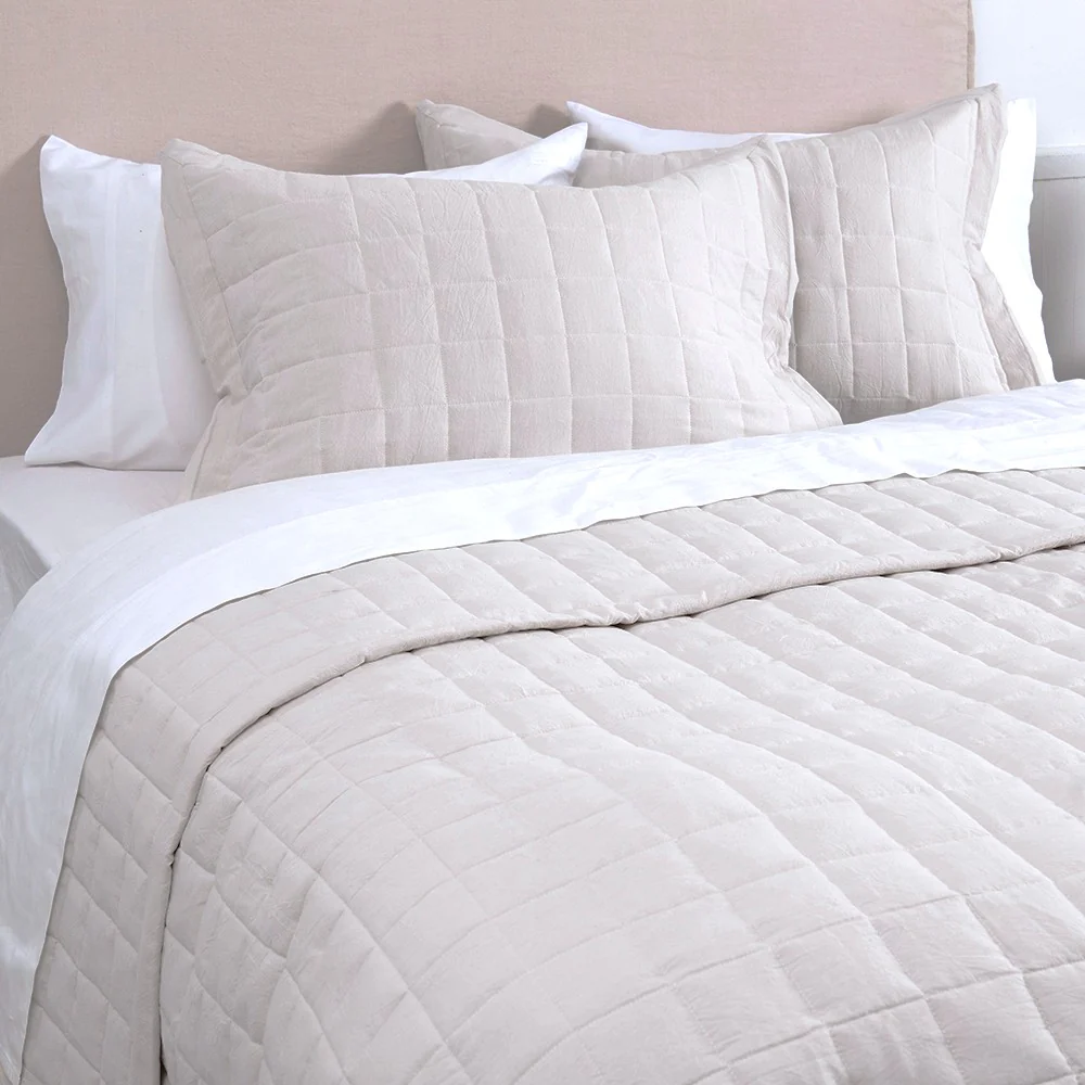 Cubrecama Quilt Oxford 2 Plazas Crudo - Image 2