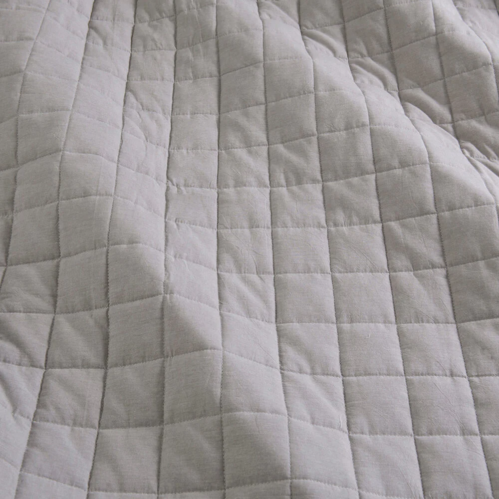Cubrecama Quilt Oxford King Perla - Image 3