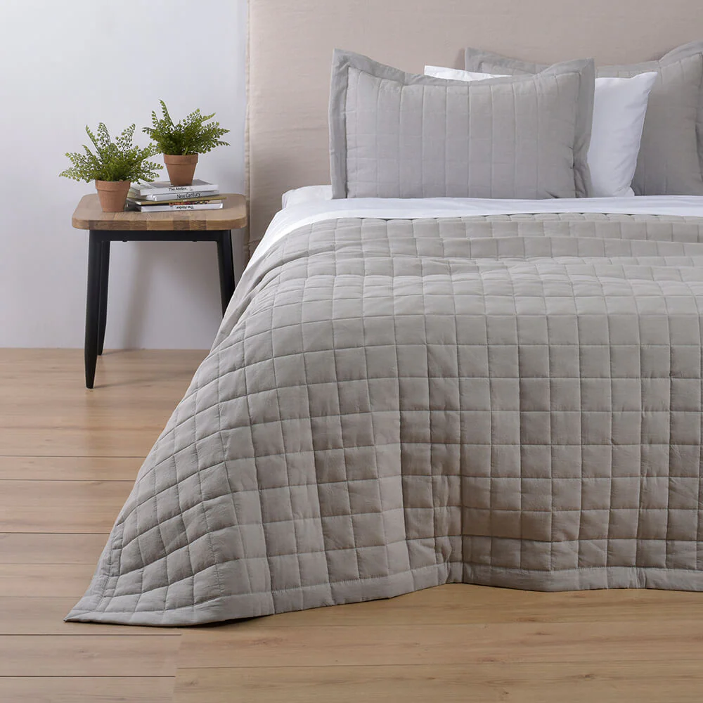 Cubrecama Quilt Oxford King Perla - Image 4