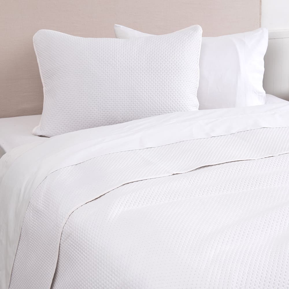 Cubrecama Quilt Pinsonic 1.5 Plazas Blanco - Image 2