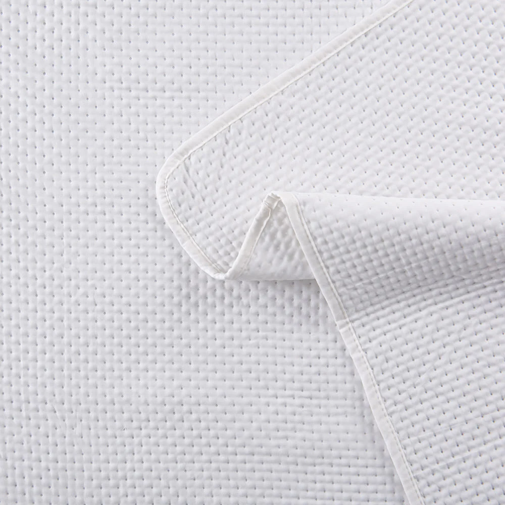 Cubrecama Quilt Pinsonic 1.5 Plazas Blanco - Image 3