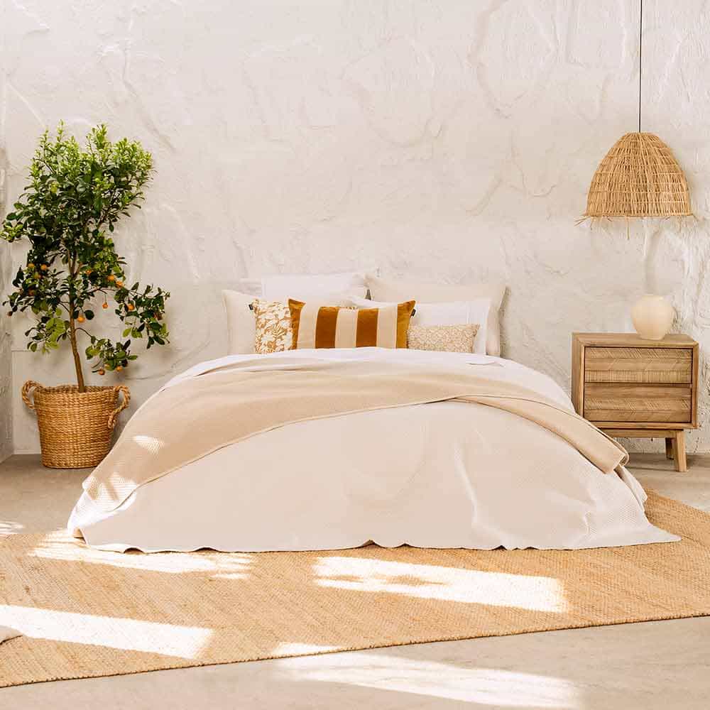 Cubrecama Quilt Pinsonic King Beige - Image 6