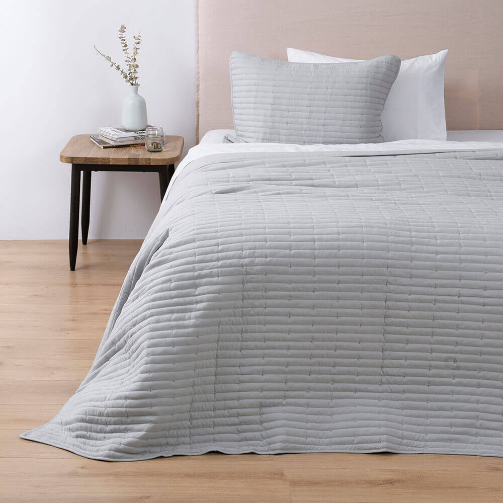Cubrecama Quilt Renato 1.5 Plazas Gris - Image 5