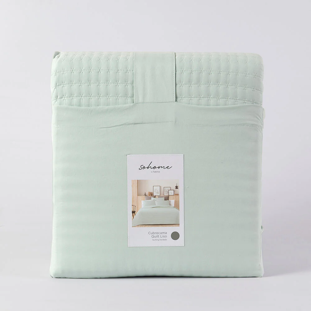 Cubrecama Quilt Renato 2 Plazas Agua - Image 5
