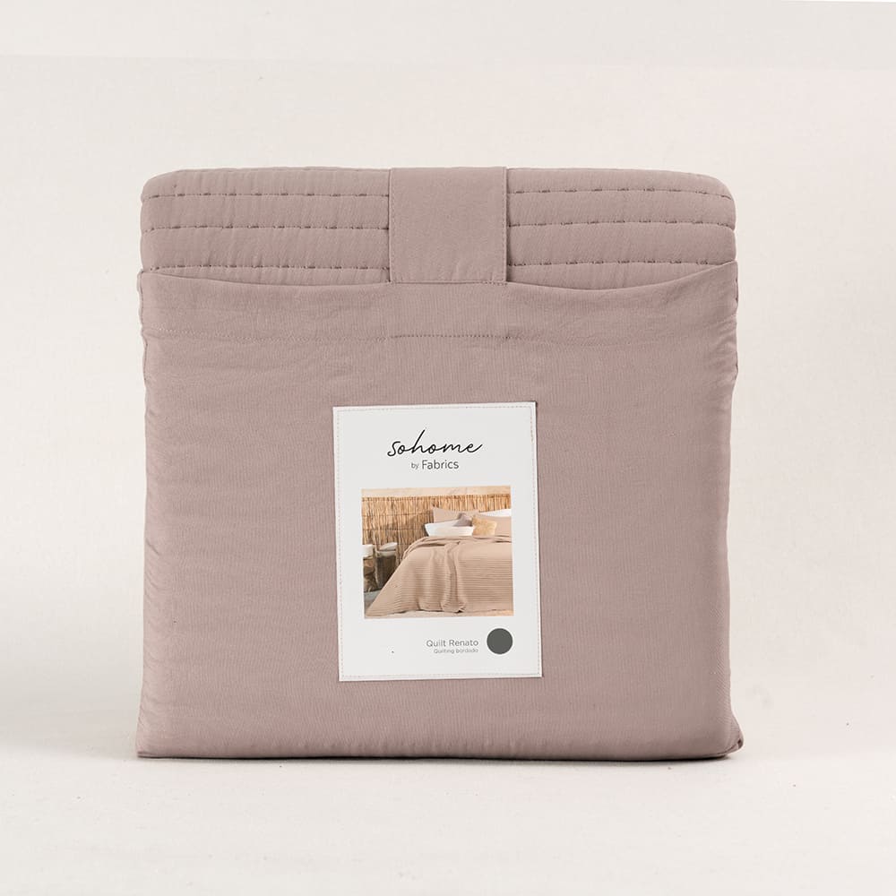 Cubrecama Quilt Renato King Beige - Image 4