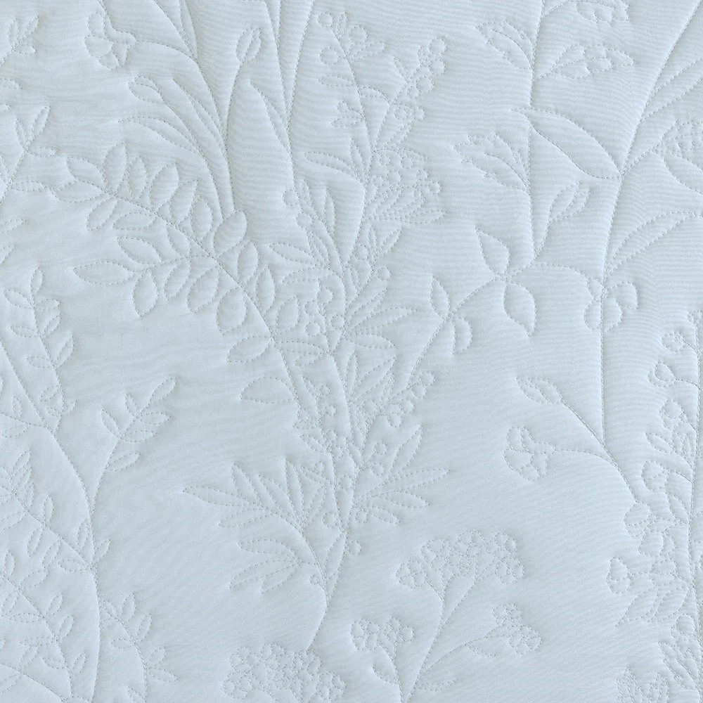 Cubrecama Quilt Sherpa Lavanda King Agua - Image 5