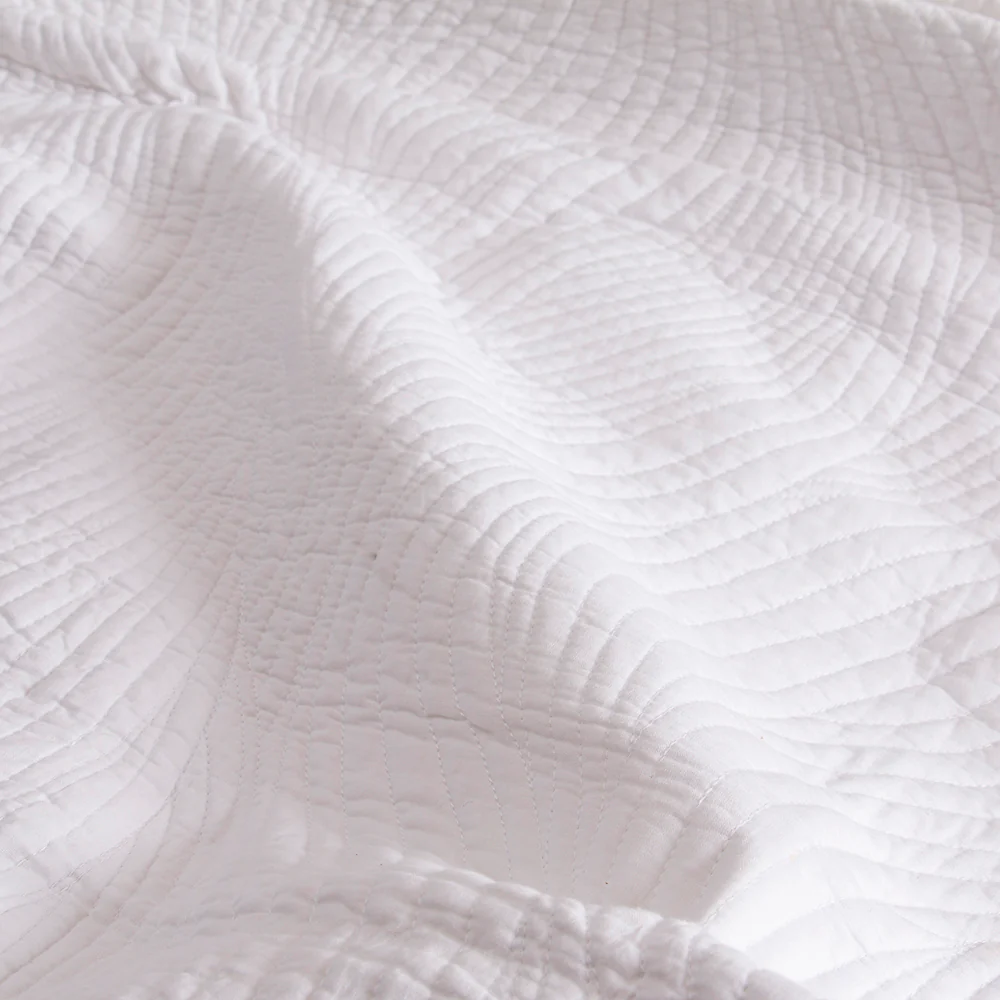 Cubrecama Quilt Slate King Blanco - Image 4