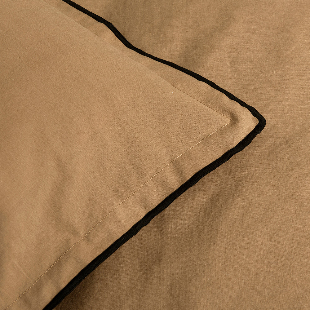 Funda Plumón Frame 2 Plazas Ocre - Image 4
