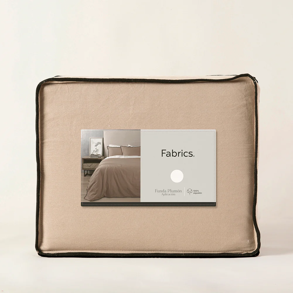 Funda Plumón Frame Super King Nude - Image 4
