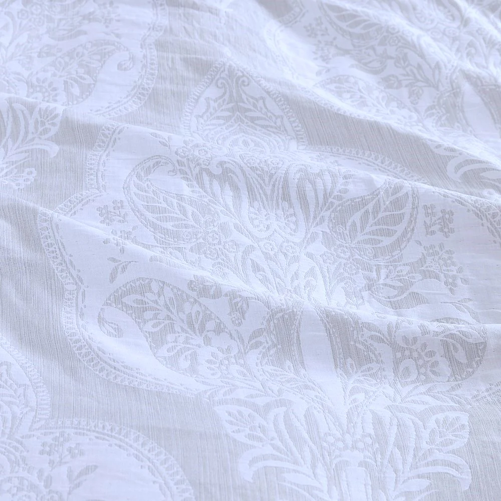 Funda Plumón Jacquard King Perla - Image 4
