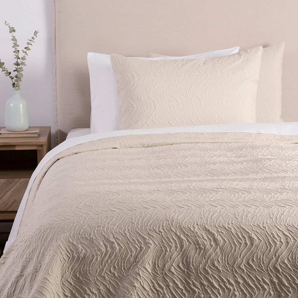 Funda de Plumón Organic 2 Plazas Beige