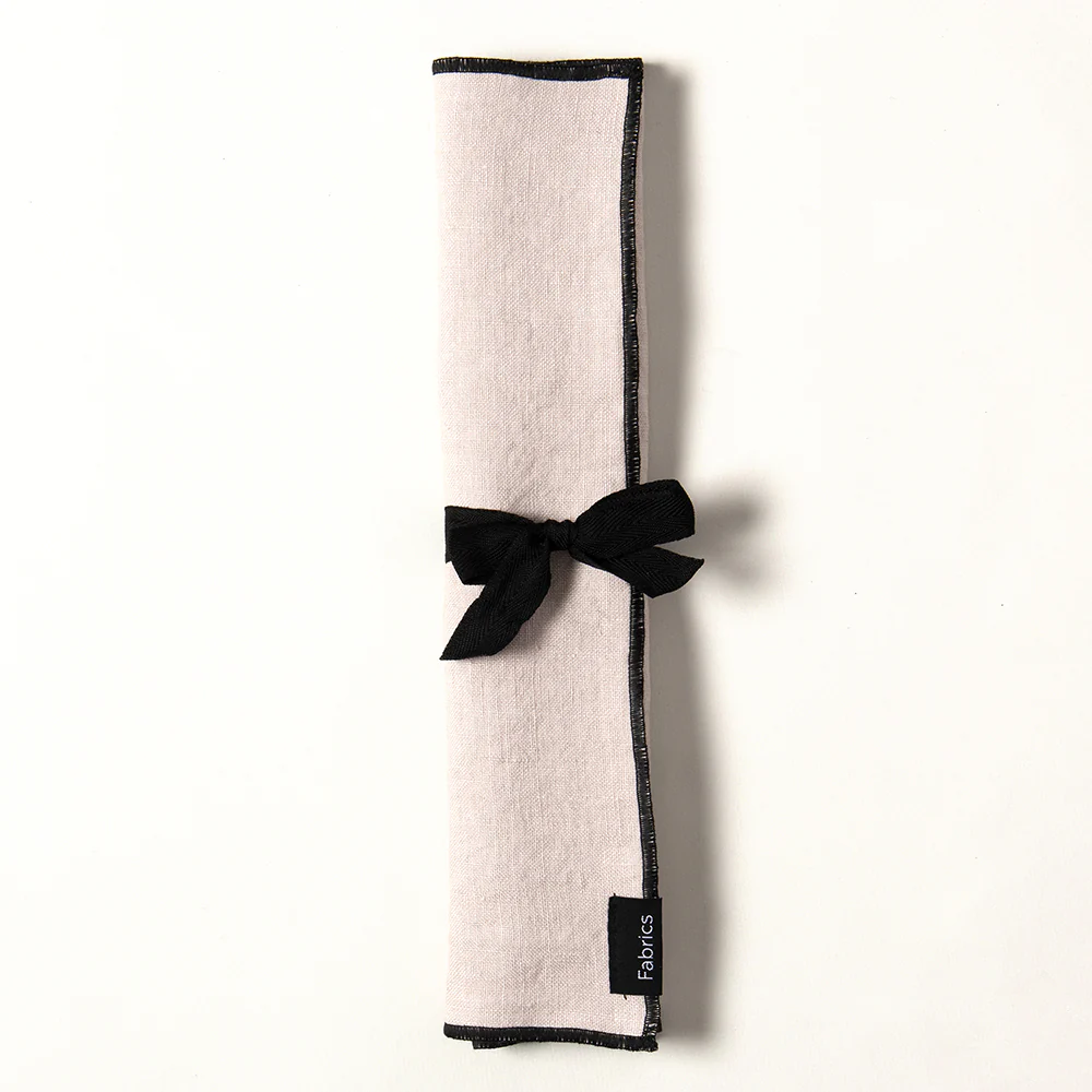 Individual Lino Isa 35x45cm Beige - Image 3