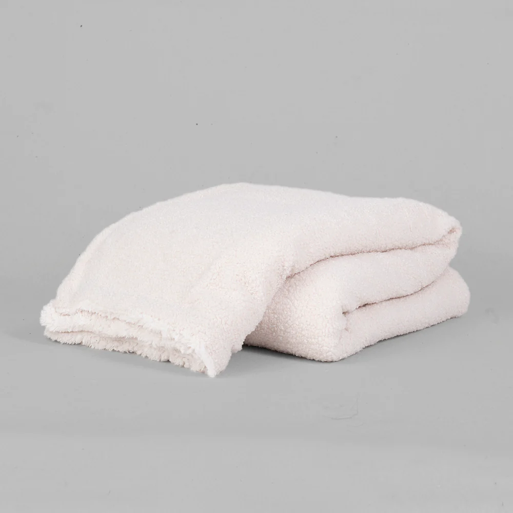 Manta Buclé Sherpa Crudo - Image 3
