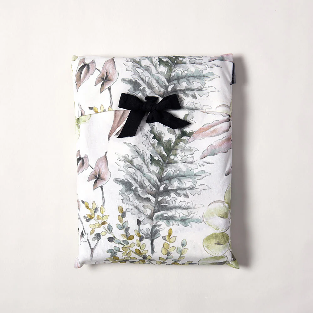Mantel Estampado Wattle Blanco - Image 4