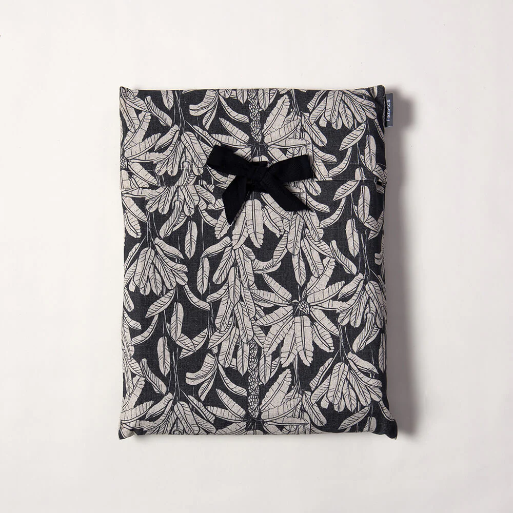 Mantel Estampado Yasin Negro - Image 4